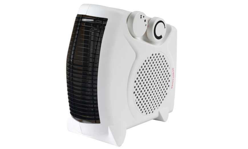 Image 2: Beldray Flat Fan Portable Heater