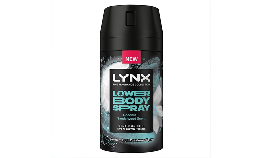 Image 3: Lynx Lower Body Spray - Coconut + Sandalwood or Pear + Cedarwood 100ml