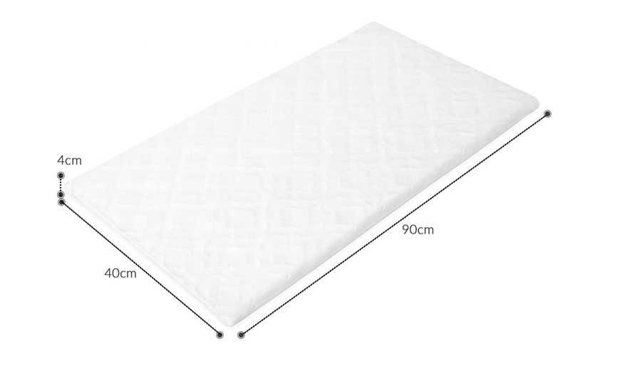 Image 8: Toddlers Travel Cot Mattress