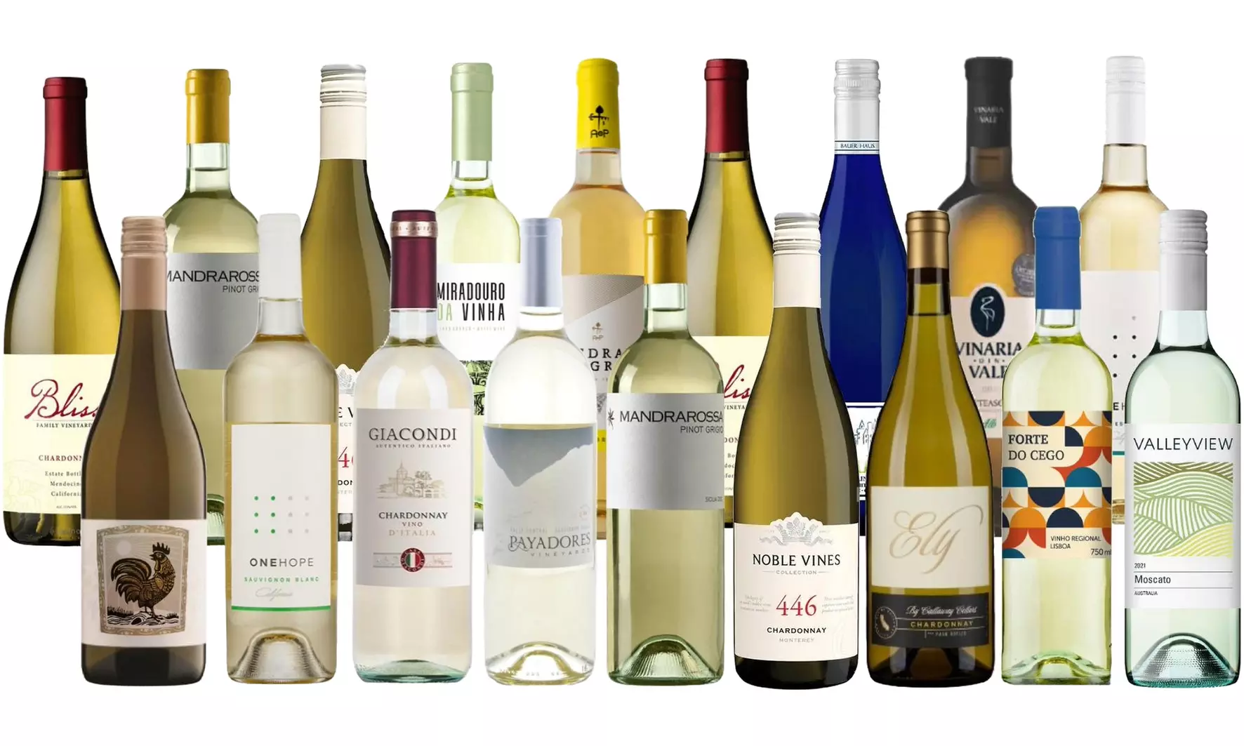 Up to 77%Off White Wine Sampler Packs From WineOnSale.com
