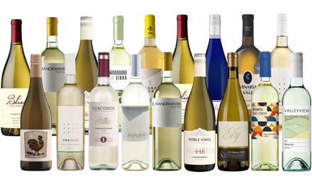 15 Bottles of Top White Wines (Shipping Not Included) - Top White Wine Sampler Pack From WineOnSale.com