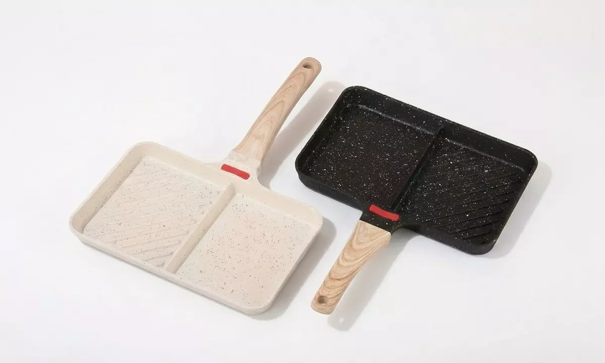 Dual Zone Non-Stick Grill Pan