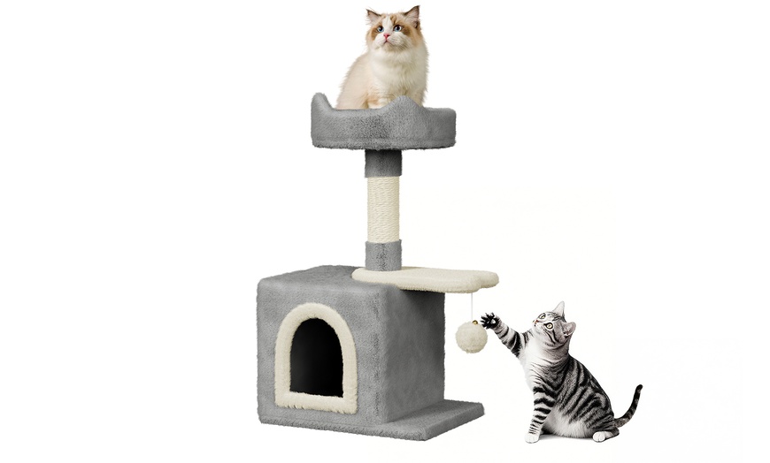 Image 10: 70, 79 or 131cm Multi Level Indoor Cat Tree