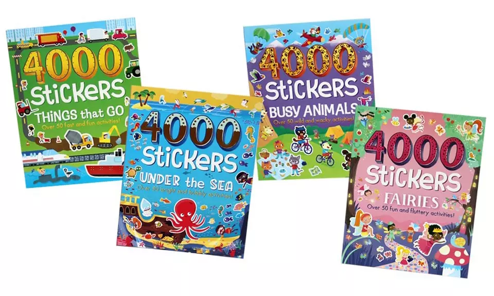 Sticker Book Set (4-Pack) - Primary Image