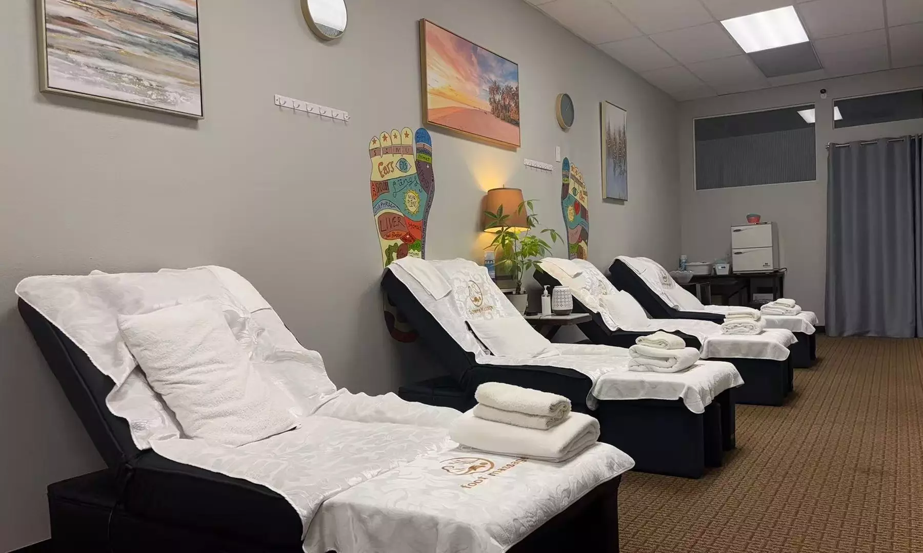 Massage & Reflexology Experience with Hot Stones