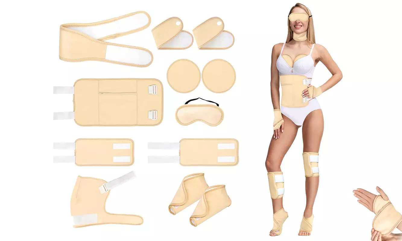 12 pad corpo con olio di ricino