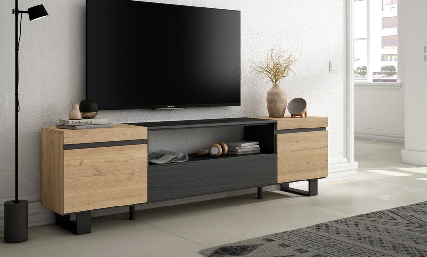 Image 36: TV Stand Cozy 200 cm in different colours and large storage capacity
