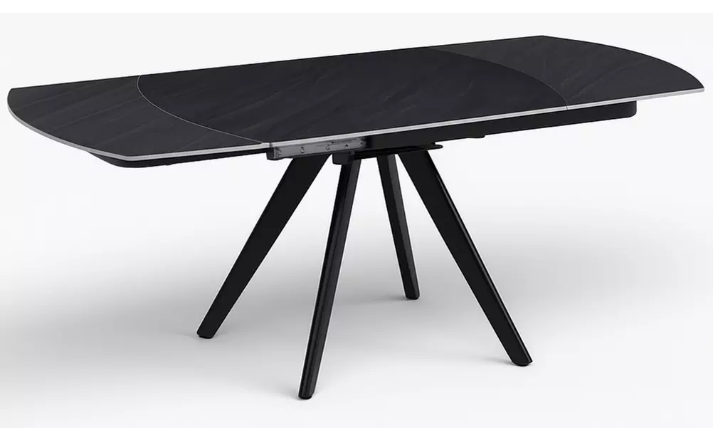 Tavolo allungabile rotante Bakaji