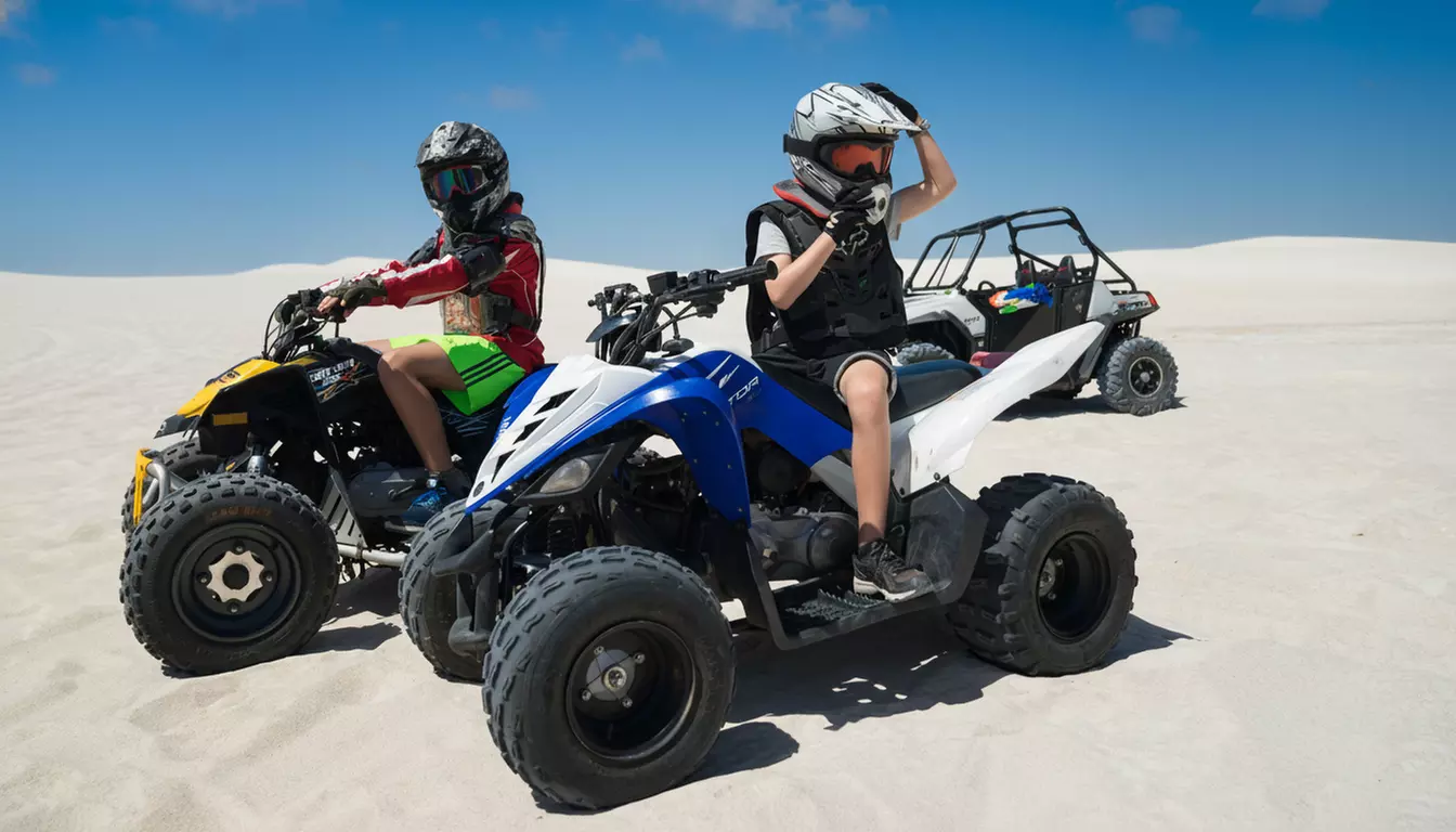 30-Minute Quad Bike Solo (ATV) Hire - 1 x Child or Adult