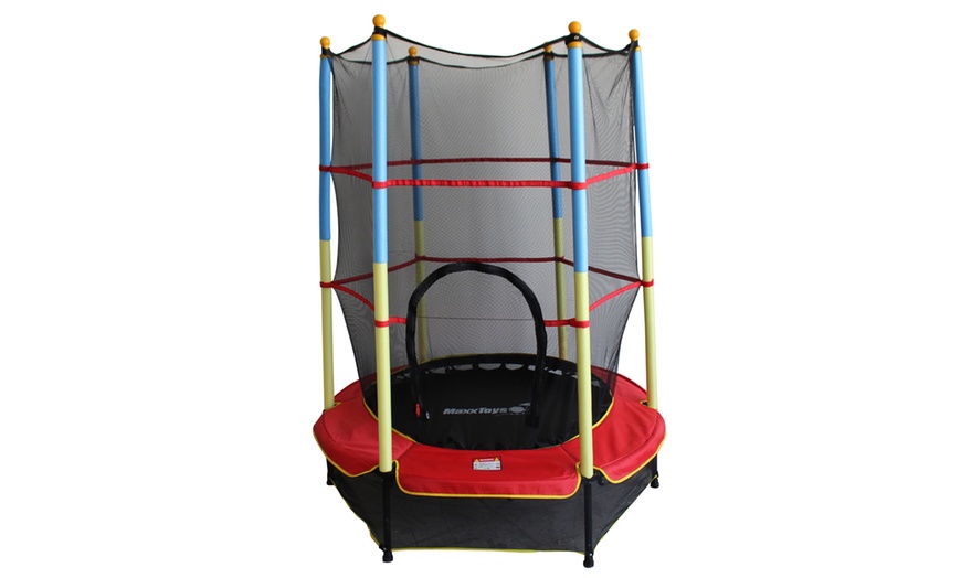 Image 1: Trampoline met veiligheidsnet