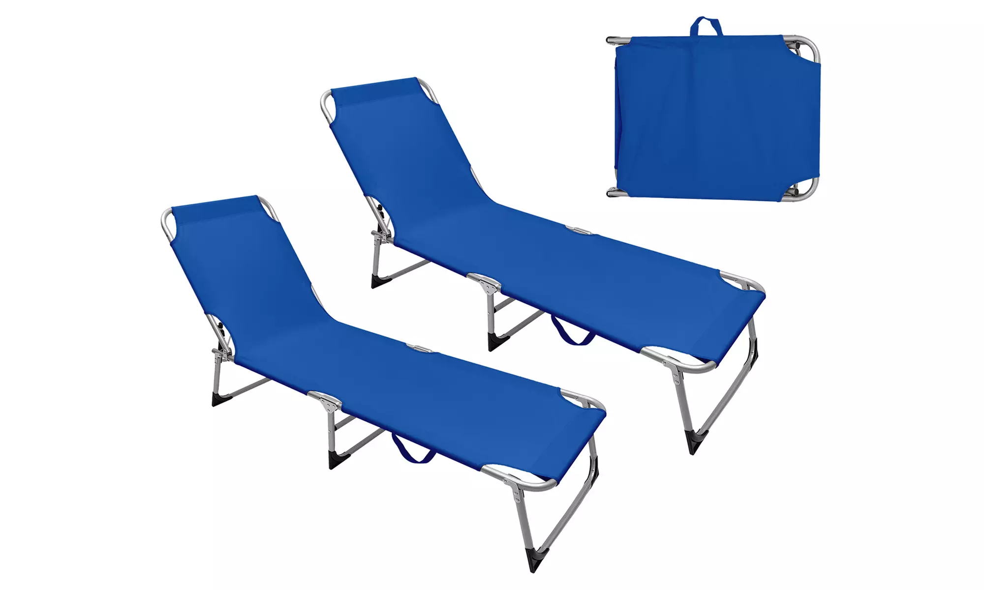 2 Sonnenliegen „Malta“ oder „Gallipoli“