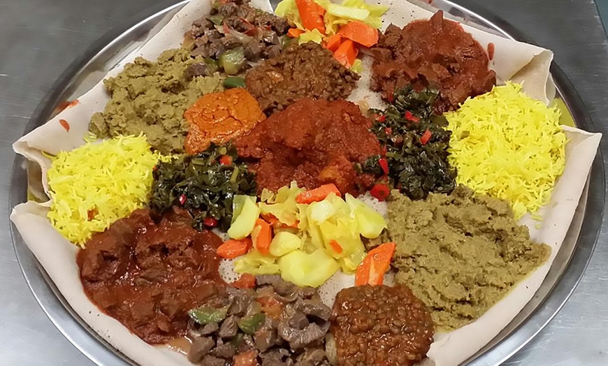 Image 4: 2-Course African Platter for Two