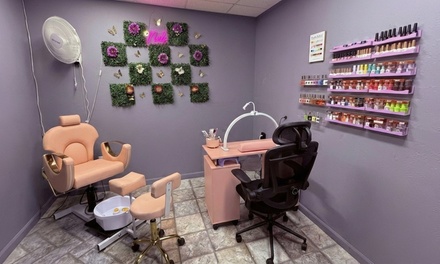1 Gel Pedicure - Smoking Shaves Barber Parlor