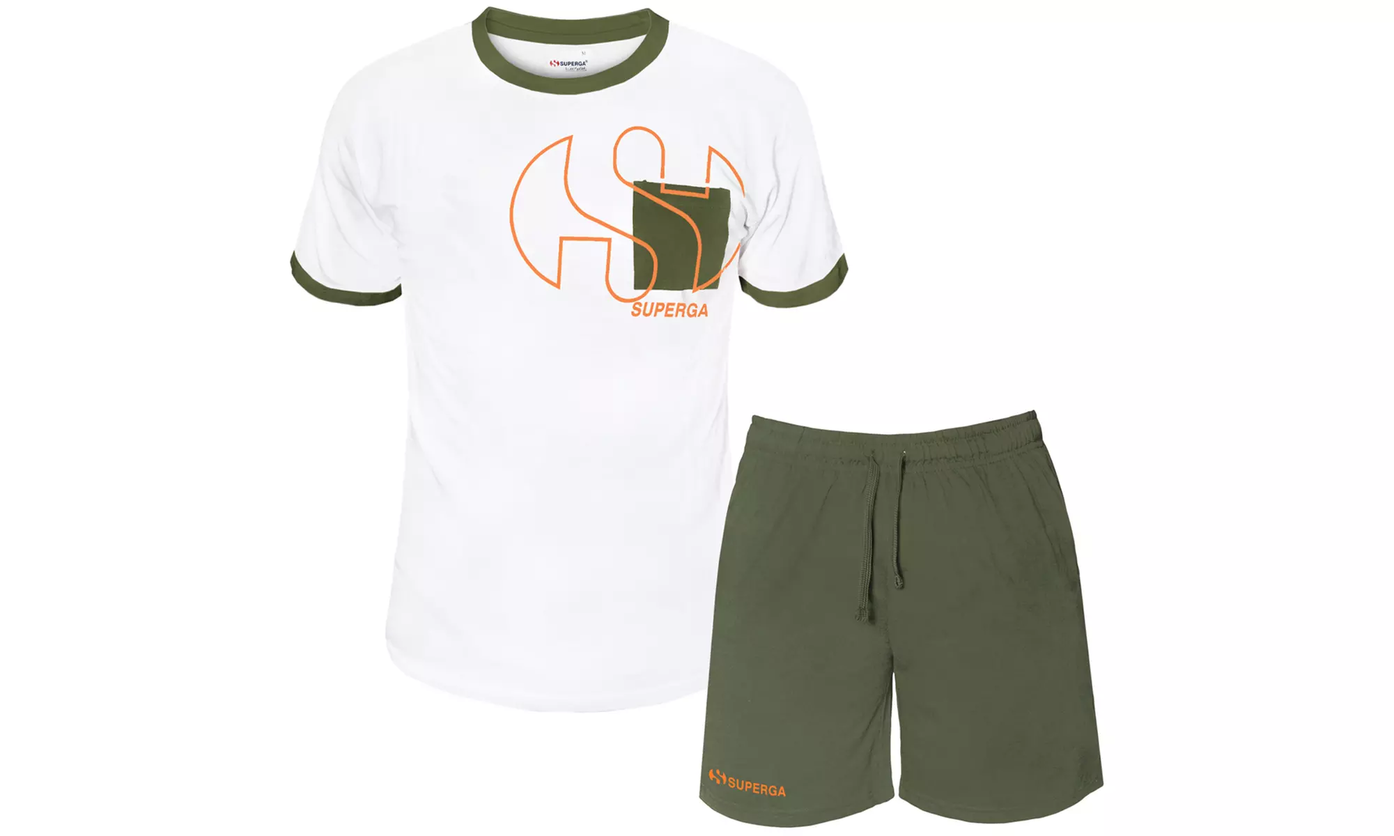 Completo uomo a maniche corte Superga