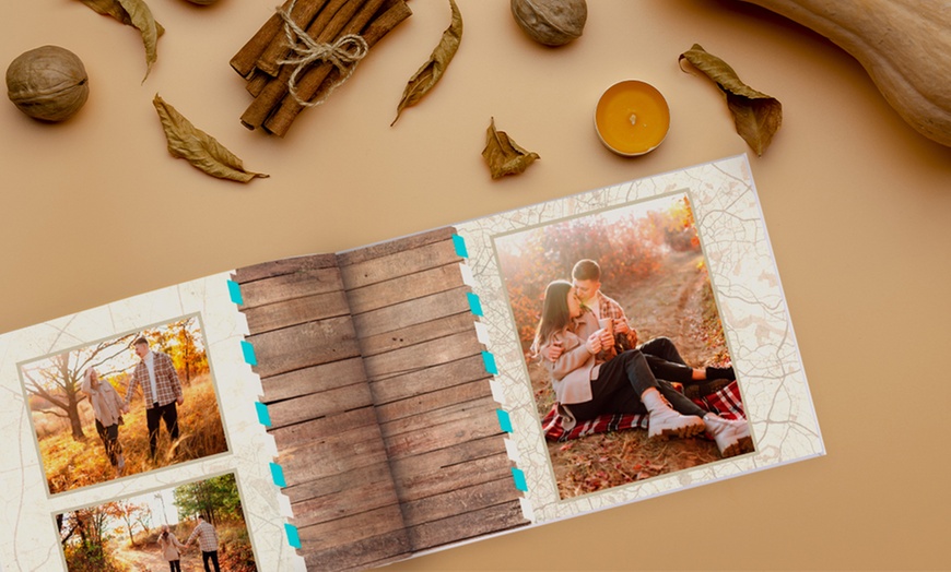 Image 3: One, Two, or Three Photobook A5 hardcover from Colorland
