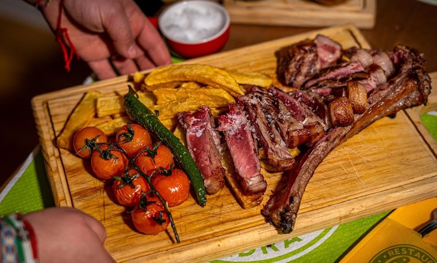 Image 1: Menú de parrillada de carne o chuletón para 2 personas 