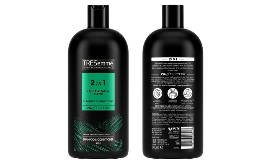 Image 1: TRESemme Cleanse & Replenish Shampoos 900ml
