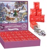 Image 1: 24 Days Christmas Advent Calendar Puzzles