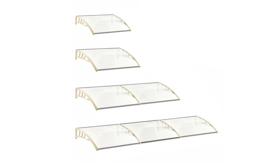 Image 8: All-Weather Plastic Convex Canopy