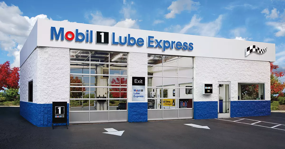 15-Minute Oil Change + Free Fluid Top-Ups at Mobil 1 Lube Express