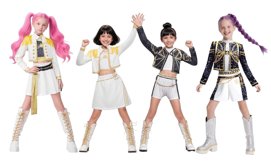 Image 1: KPop Demon Hunters Inspired Costumes for Girls