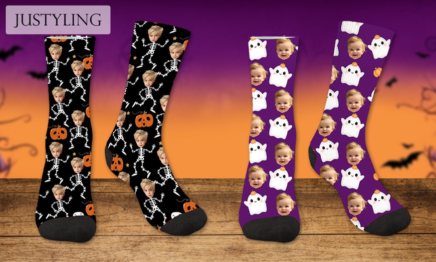 Image 8: Chaussettes personnalisables avec Justyling
