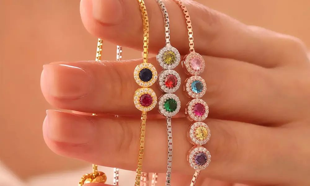 Custom Mother's Day Necklace or Bracelet with Multiple Options