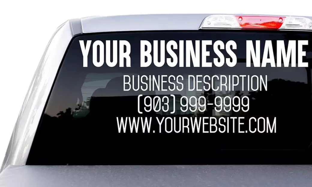 Elevate Your Business with Basic, Deluxe, or Gold Decal Package