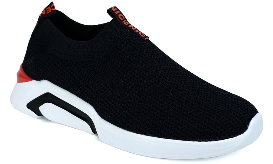 Image 2: Men's Knitted Trainers