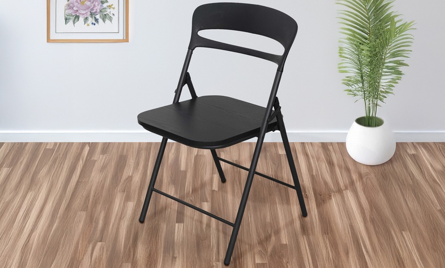 Image 7: Vierdelige set vouwstoelen