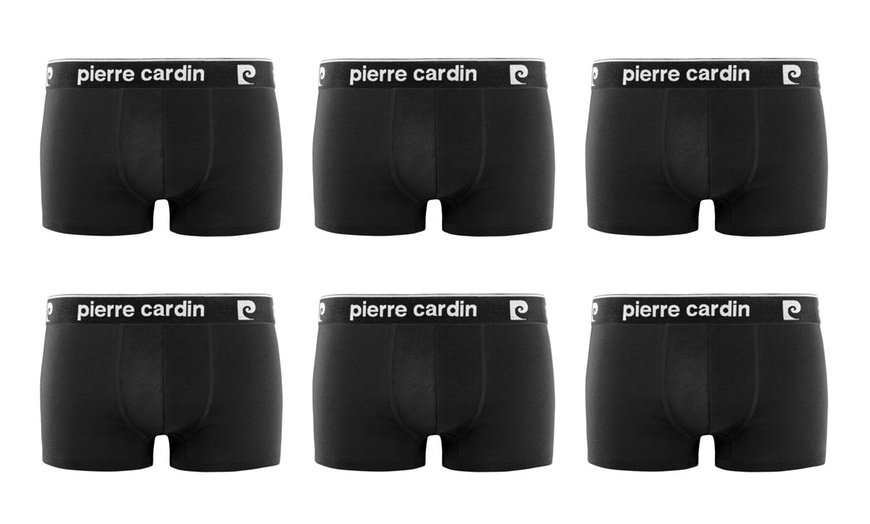 Image 6: Lot de 4 ou 6 boxers en coton élasthanne PIERRE CARDIN pour homme