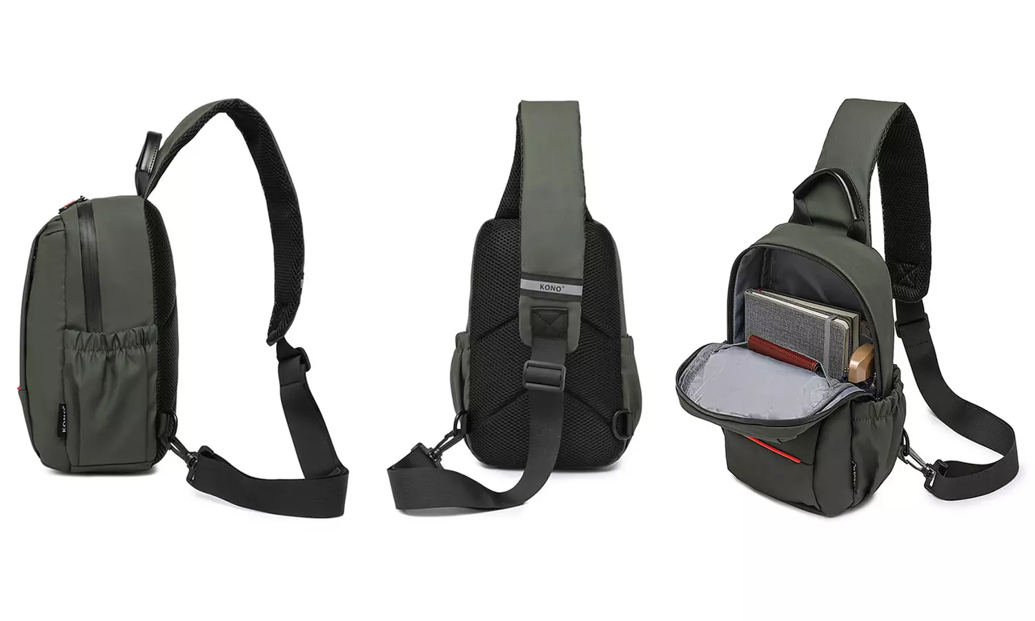 Sac à bandoulière résistant à l'eau