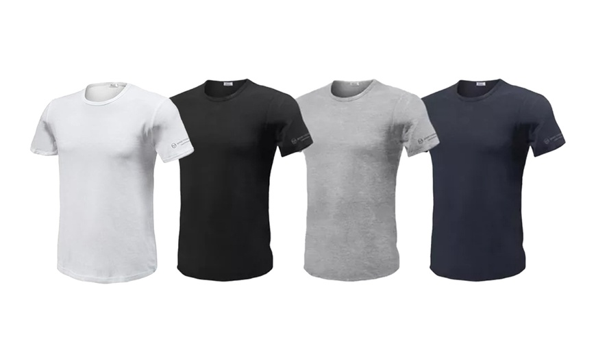 Image 1: Camiseta básica de cuello redondo de Sergio Tacchini