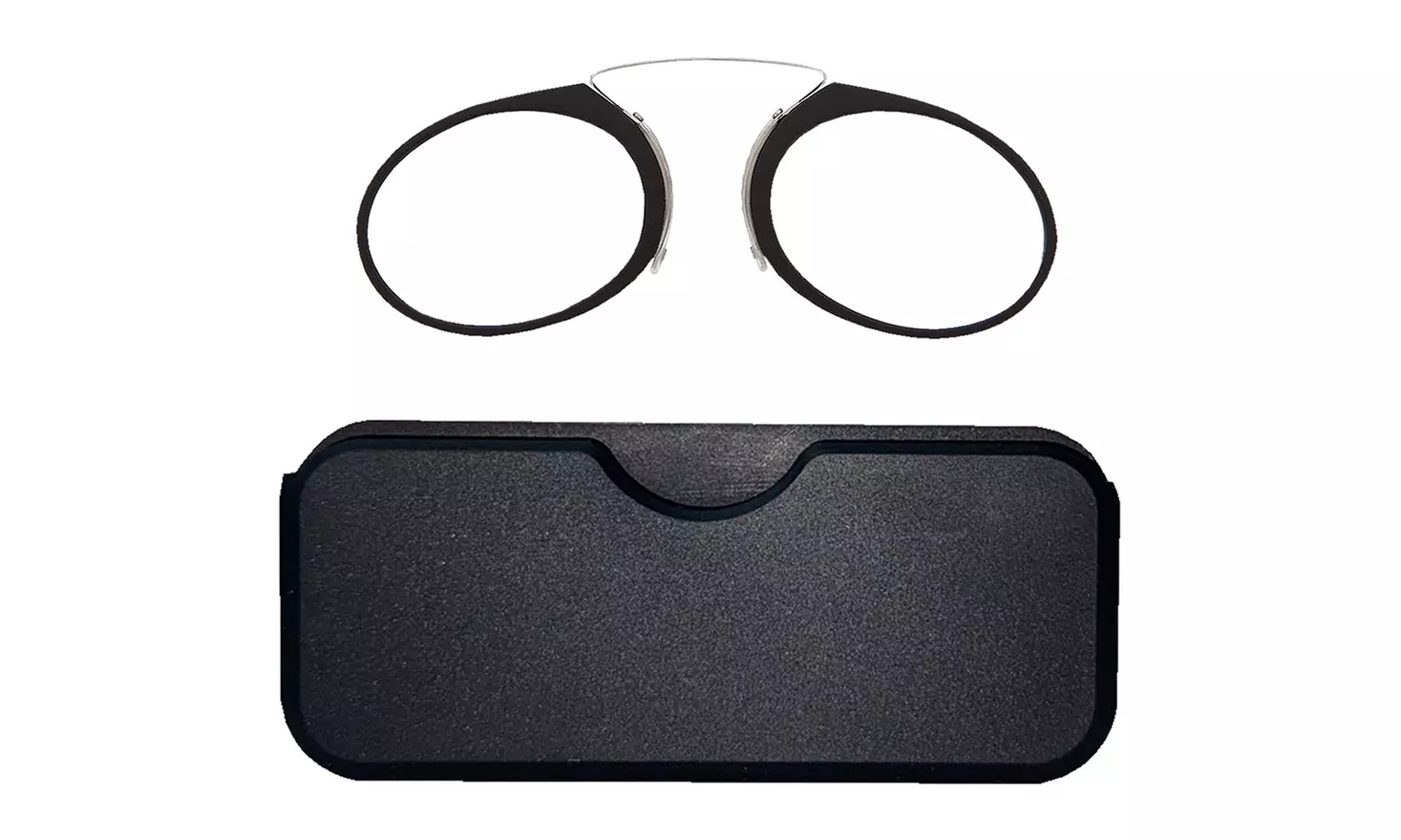 Waloo Ultra Thin and Compact Reading Glasses Readers with Case