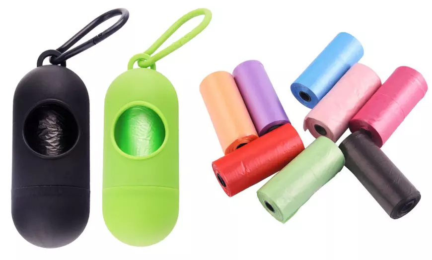 Image 19: Vuilniszakjes met dispenser