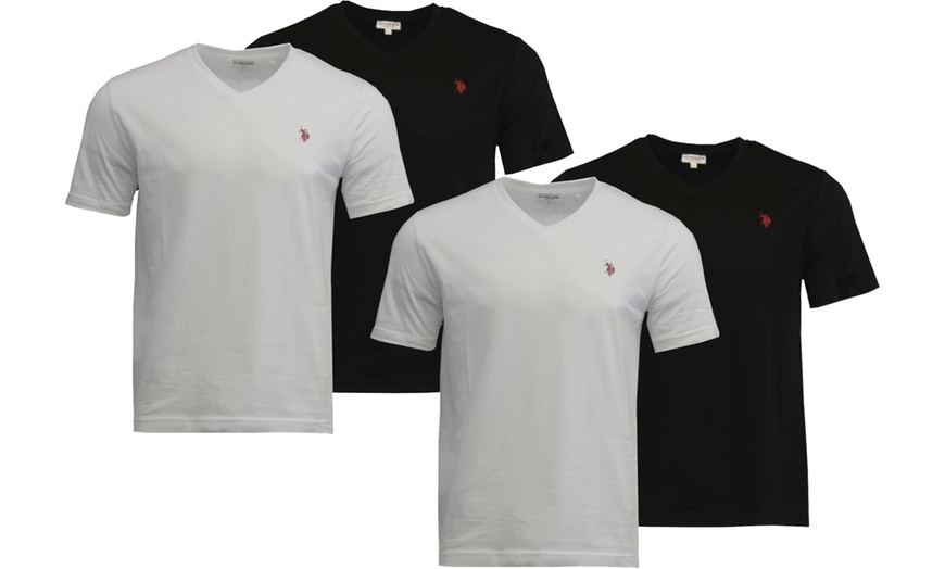 Image 6: 2er- oder 4er-Pack US Polo ASSN. T-Shirt für Herren