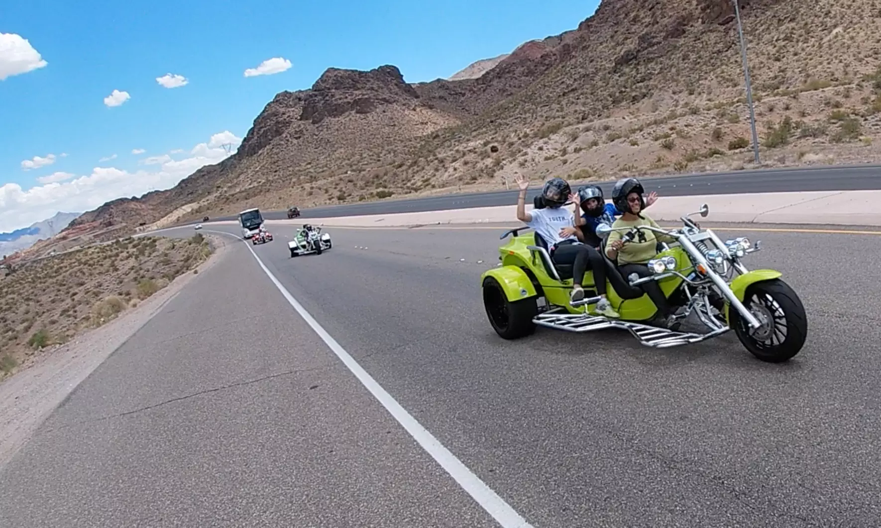 VIP Deluxe Hoover Dam Trike Tours for Two People