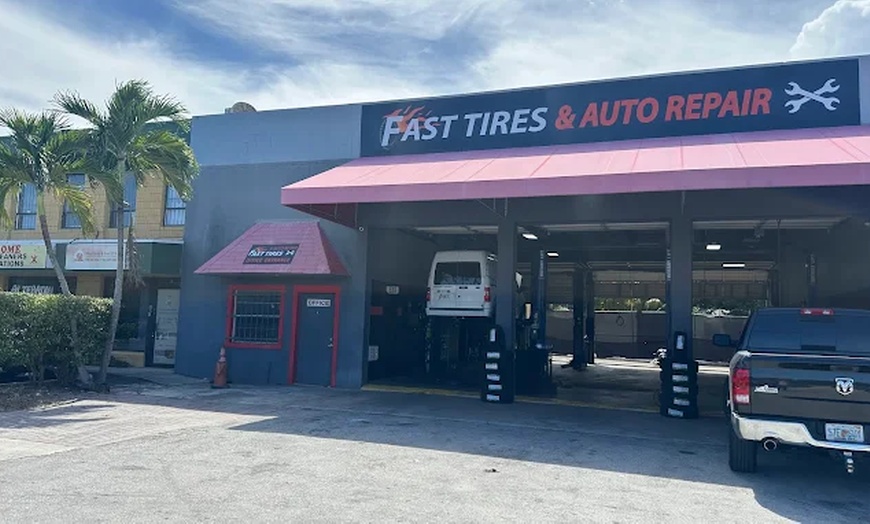 Image 1: One Conventional, Full Synthetic Blend Oil Change with Computer Scan