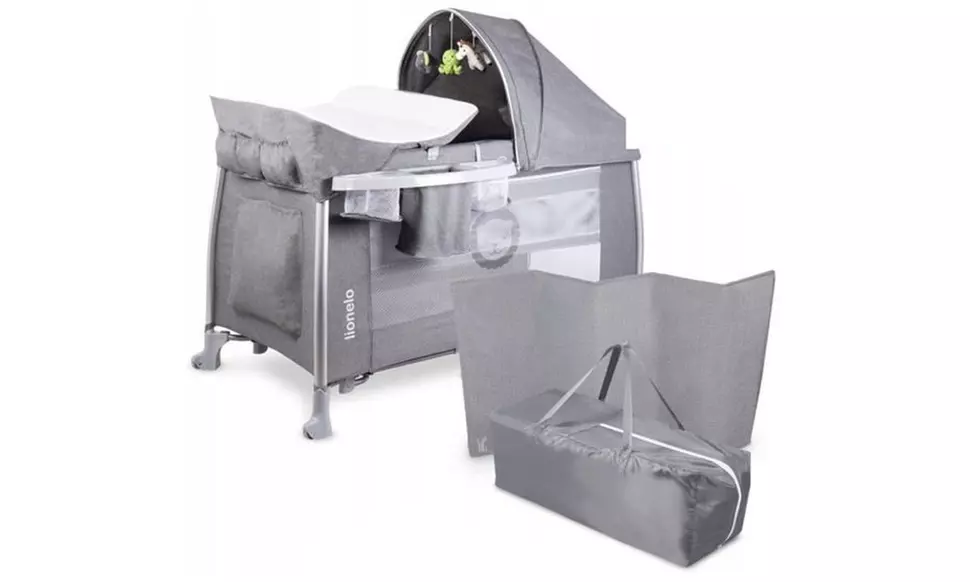 Lit Parapluie Lionelo Simon Avec Accessoires - Primary Image