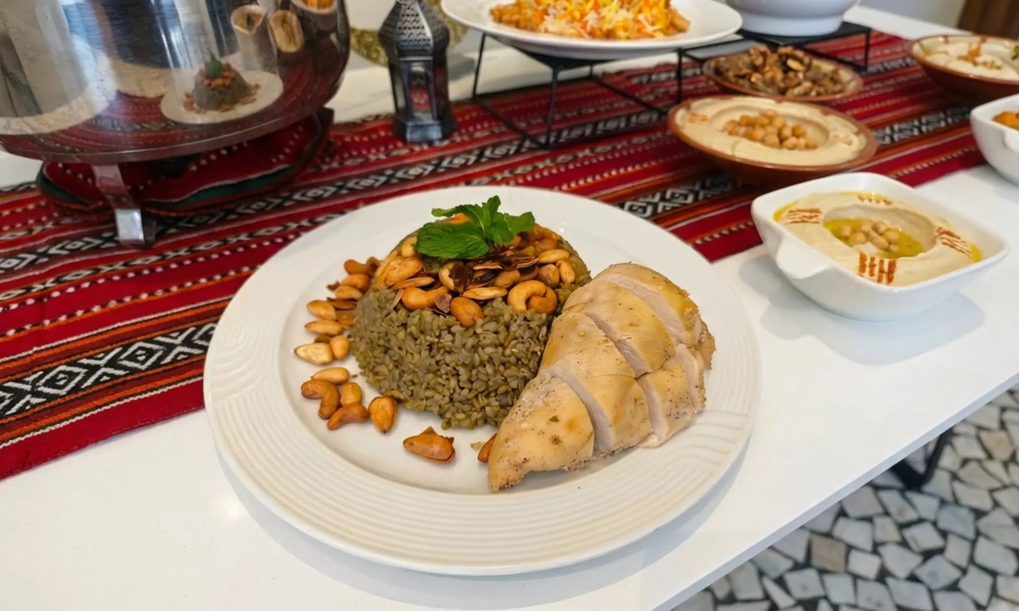 Iftar Buffet with Beverages for One Child or One, Two or Four Adults