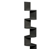 Image 3: 5-Tier Zigzag Corner Floating Shelf