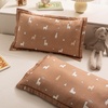 Image 2: Breathable Pure Cotton Kids Pillowcase Pair