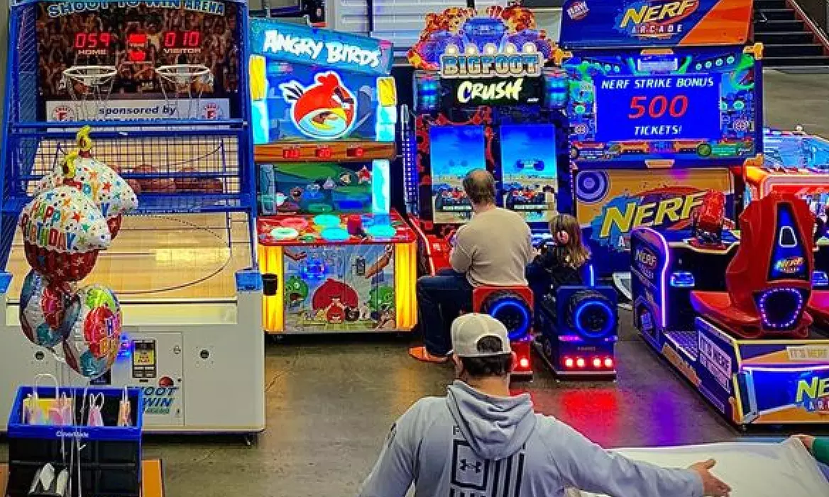 Jump and Play at Elevated Sportz Trampoline Center