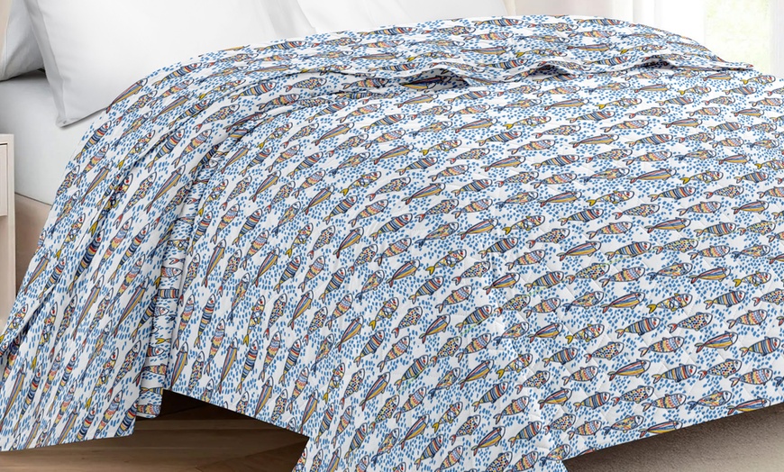 Image 21: Tweezijdig bedrukte deken