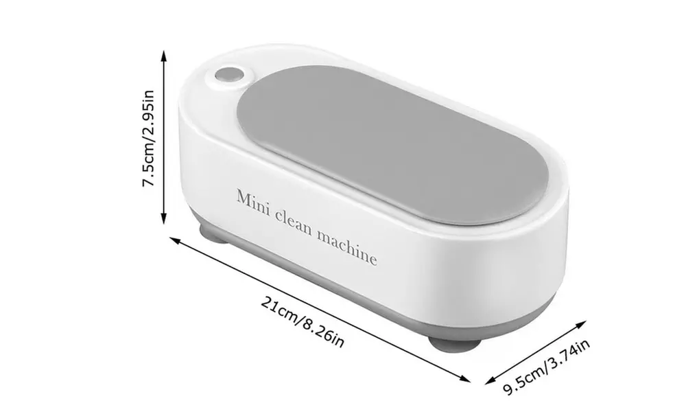 1 ou 2 mini machines à nettoyer pour lunettes et bijoux
