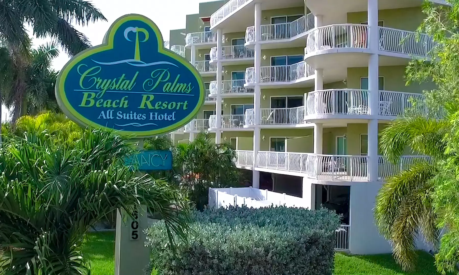Crystal Palms Beach Resort Hotel - Steps from the Sand with Oceanview Rooms & Poolside Bliss
