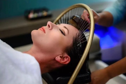 60 Min Japanese Head Spa with MILBON Scalp Detox & Massage - Fluffy Eyelash Extensions & Skin Care