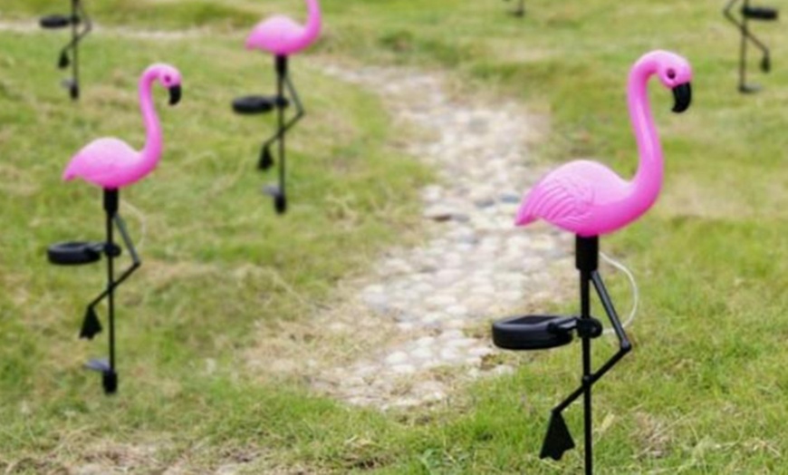 Image 5: Flamingo Garden Solar Decorative Light