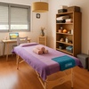 Image 2: Massage aux huiles relaxantes chaudes, soin visage au safran en option