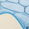 Image 4: Ensemble de 3 tapis de bain antidérapants en mousse à mémoire de forme